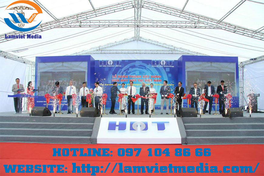 Hình ảnh cho tin Tổ chức sự kiện Lâm Việt Media - tổ chức lễ khai trương, khánh thành