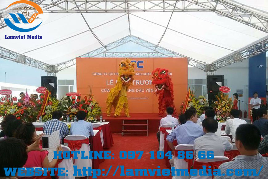 Hình ảnh cho tin Tổ chức sự kiện Lâm Việt Media - Tổ chức Lễ Khai trương chọn gói