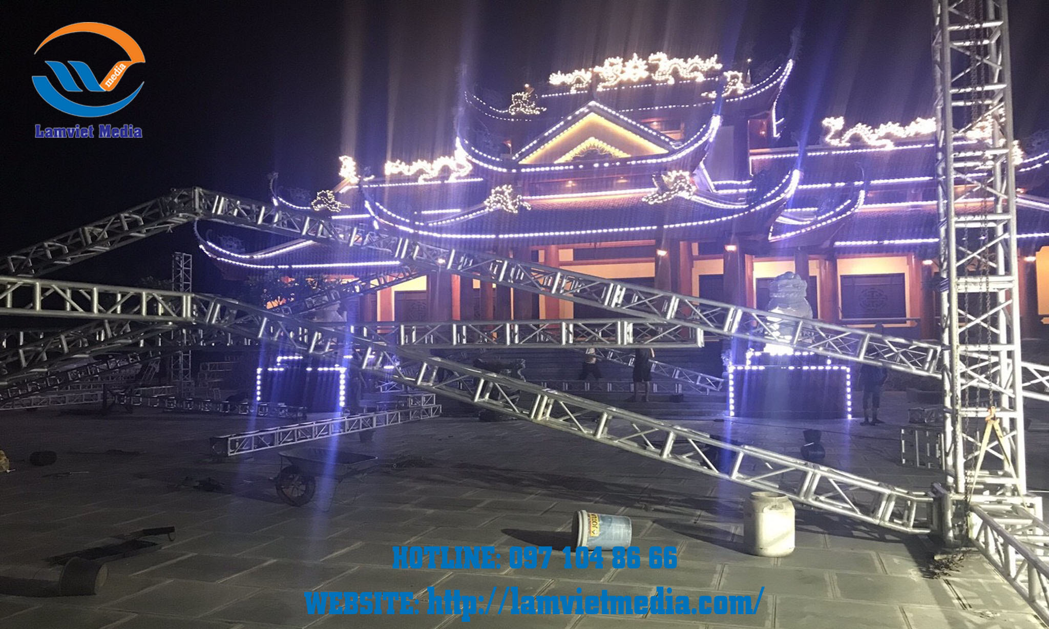 Hình ảnh cho tin Tổ chức sự kiện Lâm Việt Media - Âm thanh | Cho thuê âm thanh, ánh sáng giá rẻ tại Bắc Giang