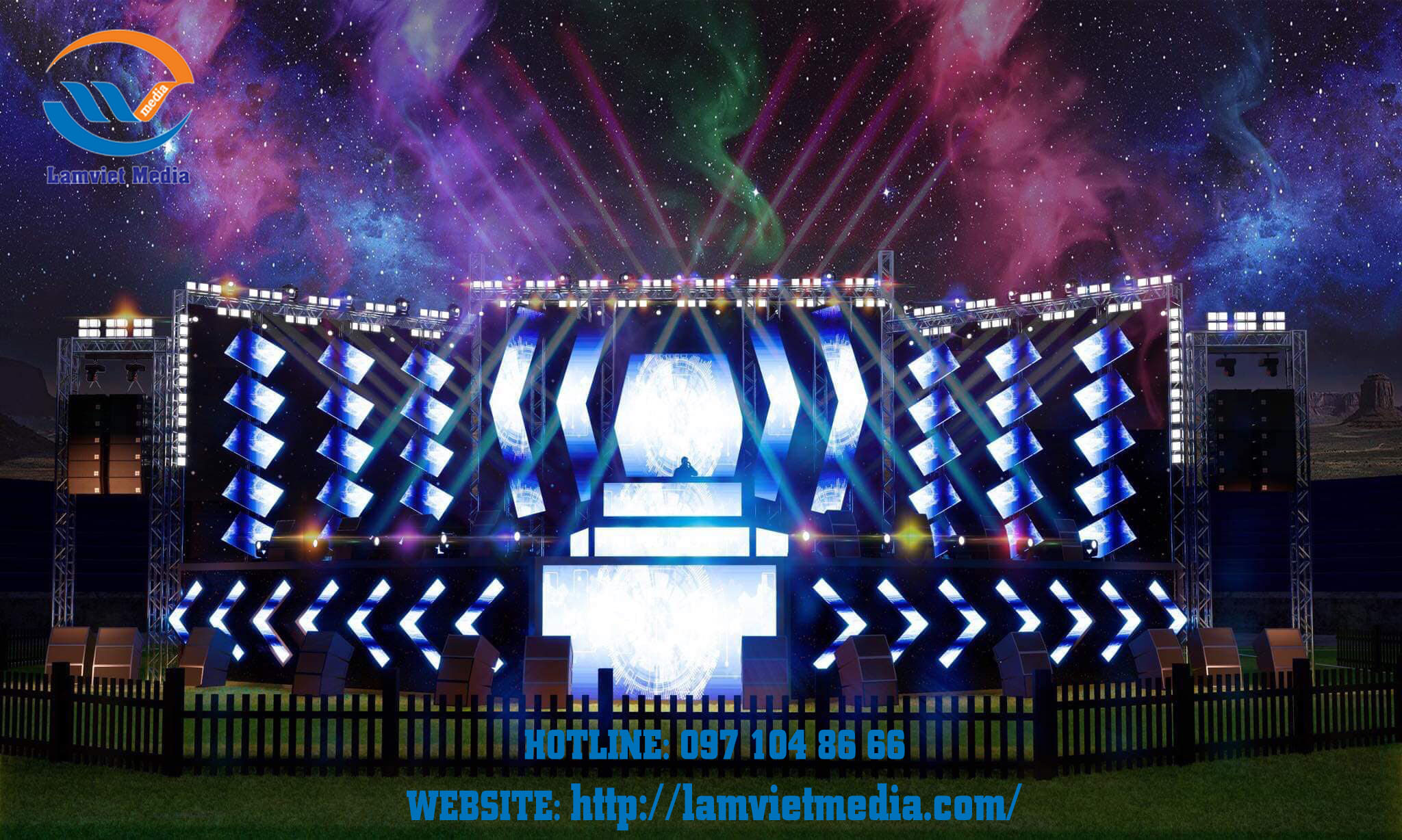 Hình ảnh cho tin Tổ chức sự kiện Lâm Việt Media - Tổ chức sự kiện SHINING MUSIC FESTIVAL Bắc Giang